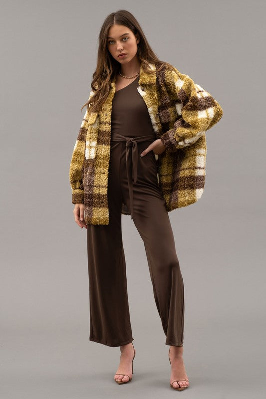 Gracie Plaid Jacket