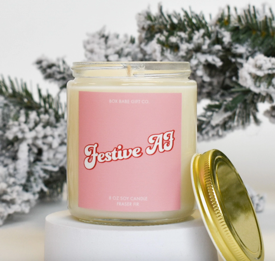 Festive AF Candle