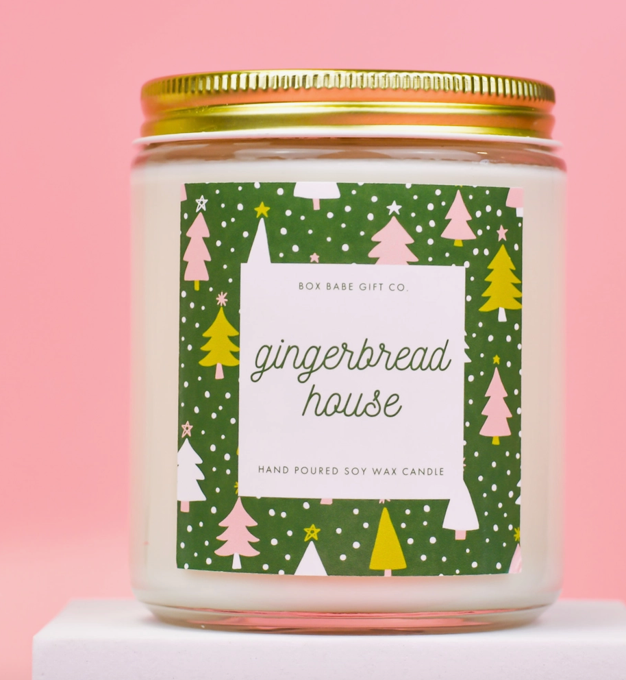 GingerBread House Candle