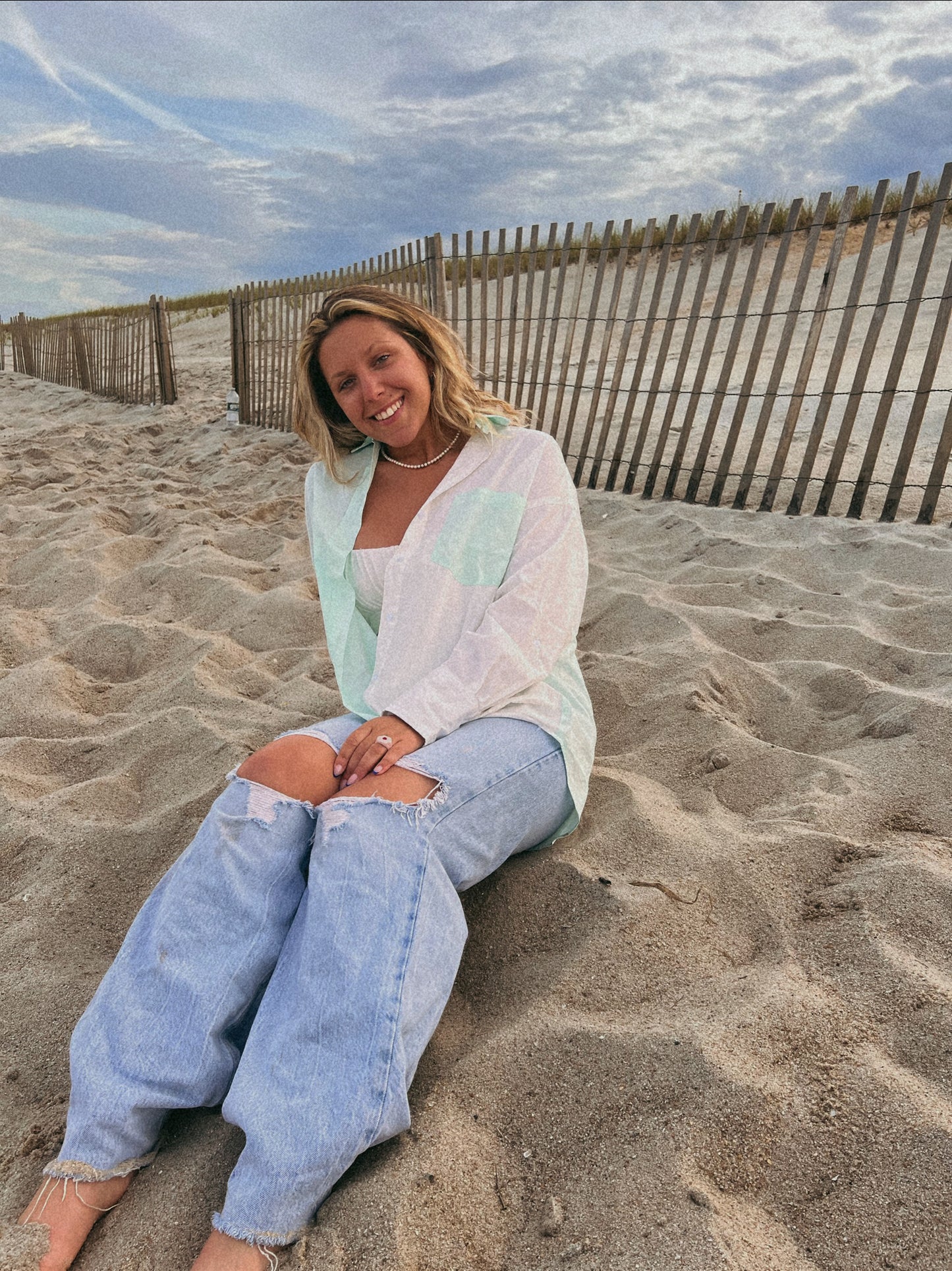 Blue Grotto Button Down